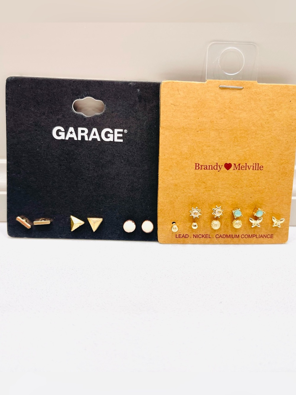 NEW! Garage & Brandy earrings NWT